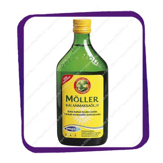 фото: Moller Omega-3 (Мёллер Омега-3) 250 ml.